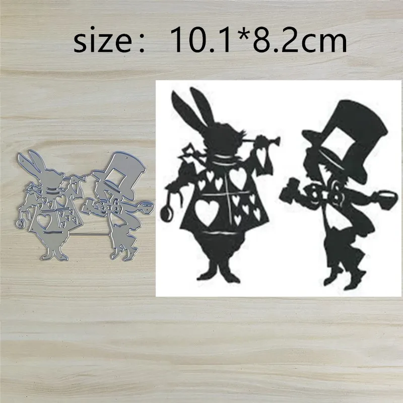 Easter Rabbit Hat Metal Cut Dies Stencils for Scrapbooking Stamp/Photo Album Decorative Embossing DIY Paper Cards