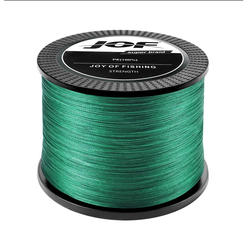 JOF Braided Line Fishing Line 8 Strands Fishing Thread Multifilament Line Braided Cord Lived For Silk Line 300M 500M 1000M
