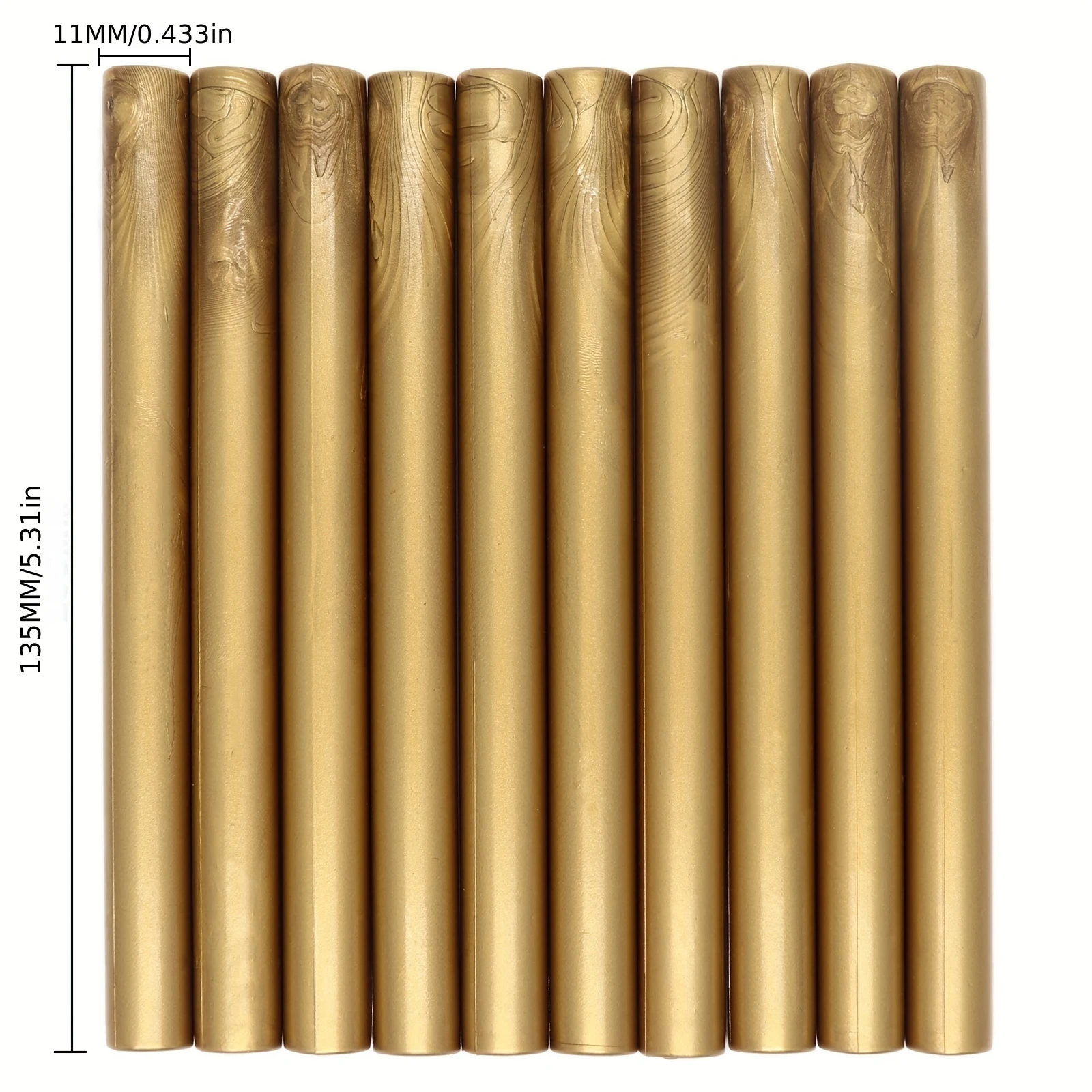 10 Pcs/Lot Glue Gun Sealing Wax Sticks for Wax Seal Stamp for Wedding Invitations Cards Envelopes Wine Packages Gift Wrapping