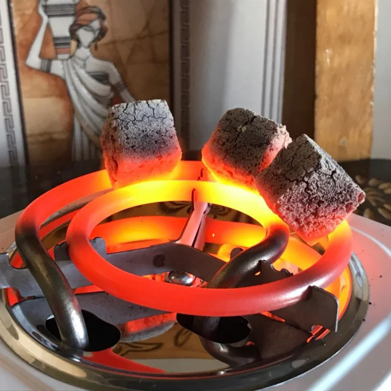 500W Electric Stove Shisha Coal Burner Hot Plate 220V Travel Portable Cooking Appliances Coffee Heater Chicha EU Plug