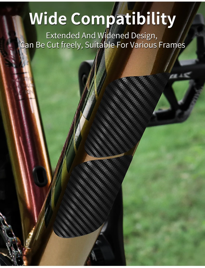 MUQZI Frame Chain Protective Stickers Bike Chainstay Protection Tape Frame Pad MTB Road BMX Bicycle Chain Guard Protector