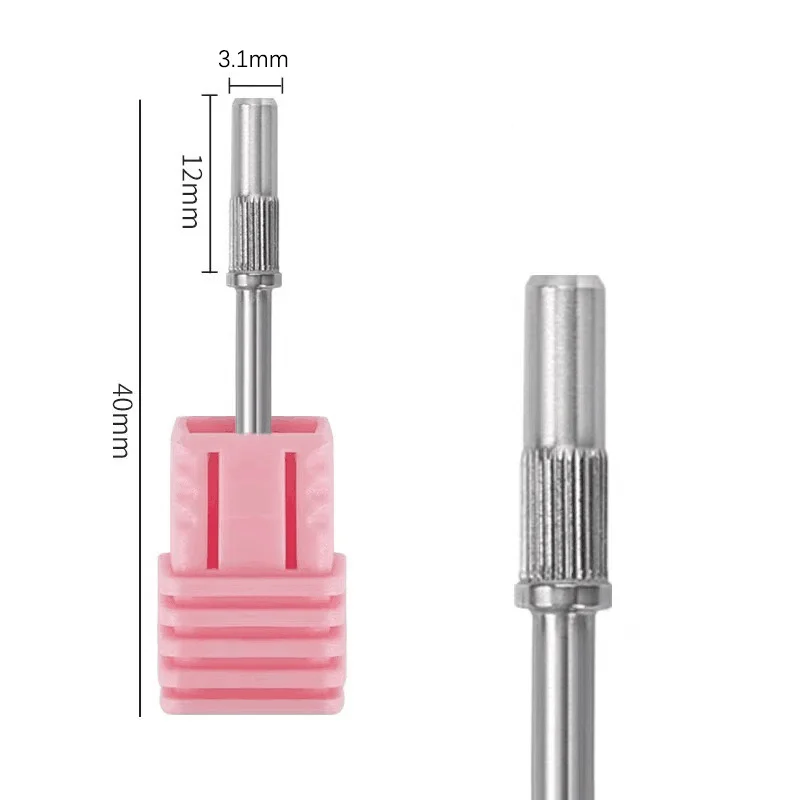 50Pcs 3.1MM Small Sanding Bands With Shaft Set For Dead Skin Calluses Nail Polishing Mini Sandband Nail Drill Bits Manicure Tool