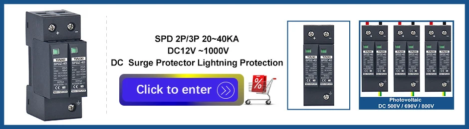 DC1000V MCB Solar DC Circuit Breaker Overload Protection Disconnect Switch 100A 120A 20A 25A 30A 40A 50A 60A Battery Protector