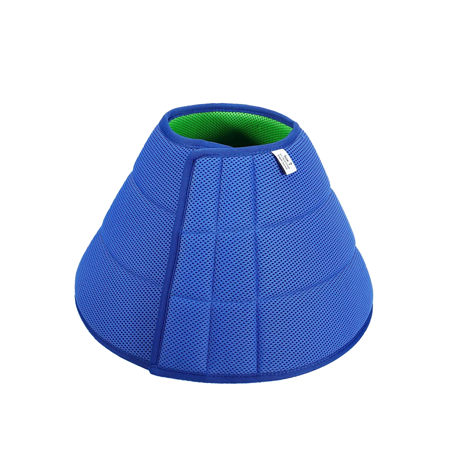 Flexible Dog Cone Recovery Collar Breathable Elastic Adjustable Collar for Outdoor Walking or Travel