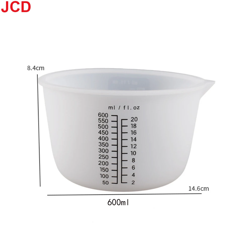 1000ml 600ml 450ml 350ml 250ml 100ml 30ml Measure Cup for Resin Supplies Silicone Measuring Cup for Resin Epoxy DIY Craft Tool