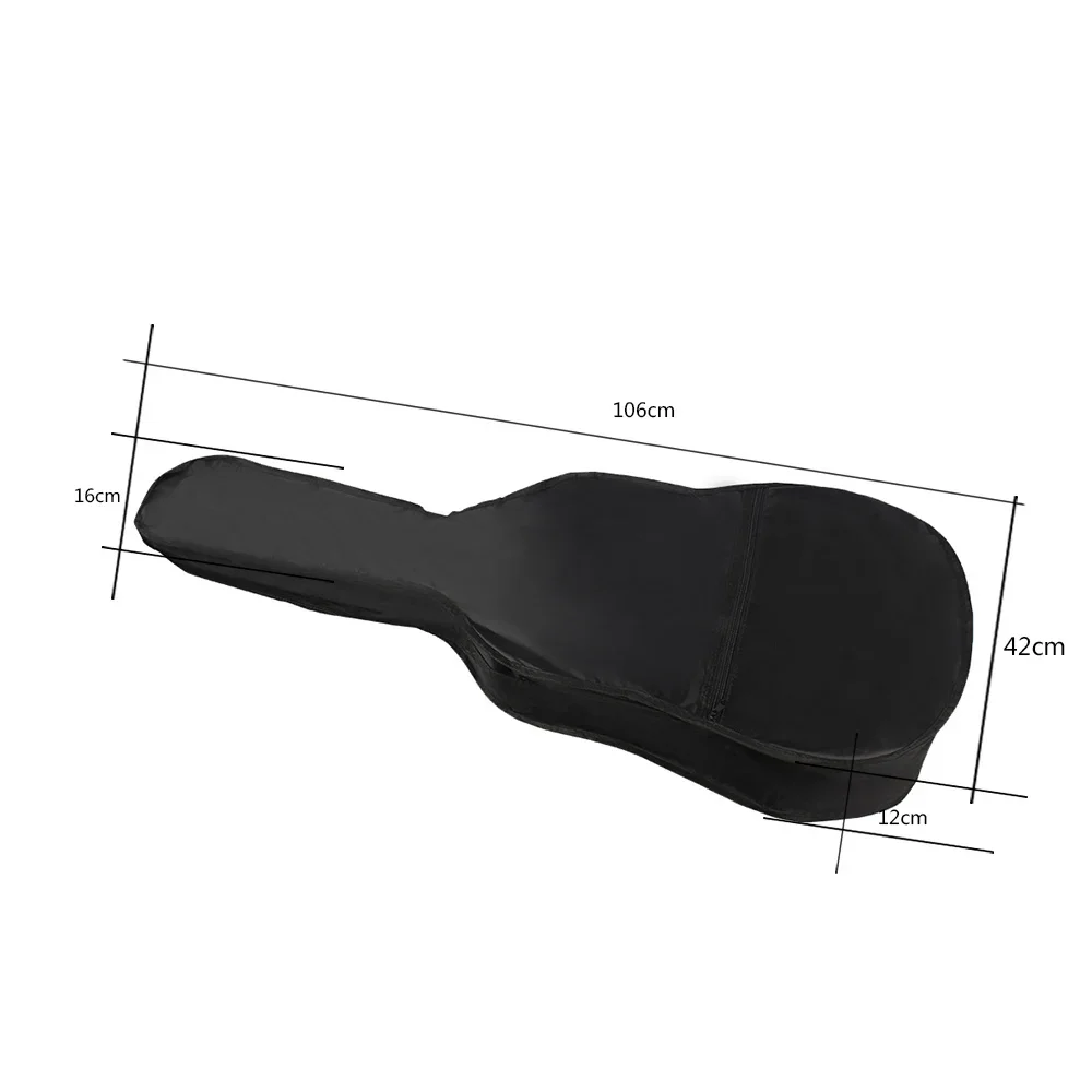 SLADE Portable 38/41 Inch Classical Acoustic Guitar Carry Bag Soft Case with Shoulder Strap Backpack Guitar Parts & Accessories
