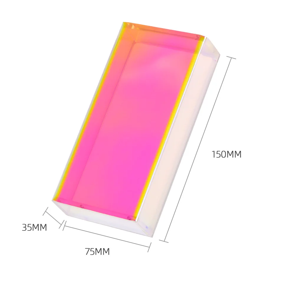 Storage Box Eyelash Extensions Acrylic Lash Holder Eyelashes Pallet Large Eye Lash Tile Dust-proof Cover Beauty Makeup Tools