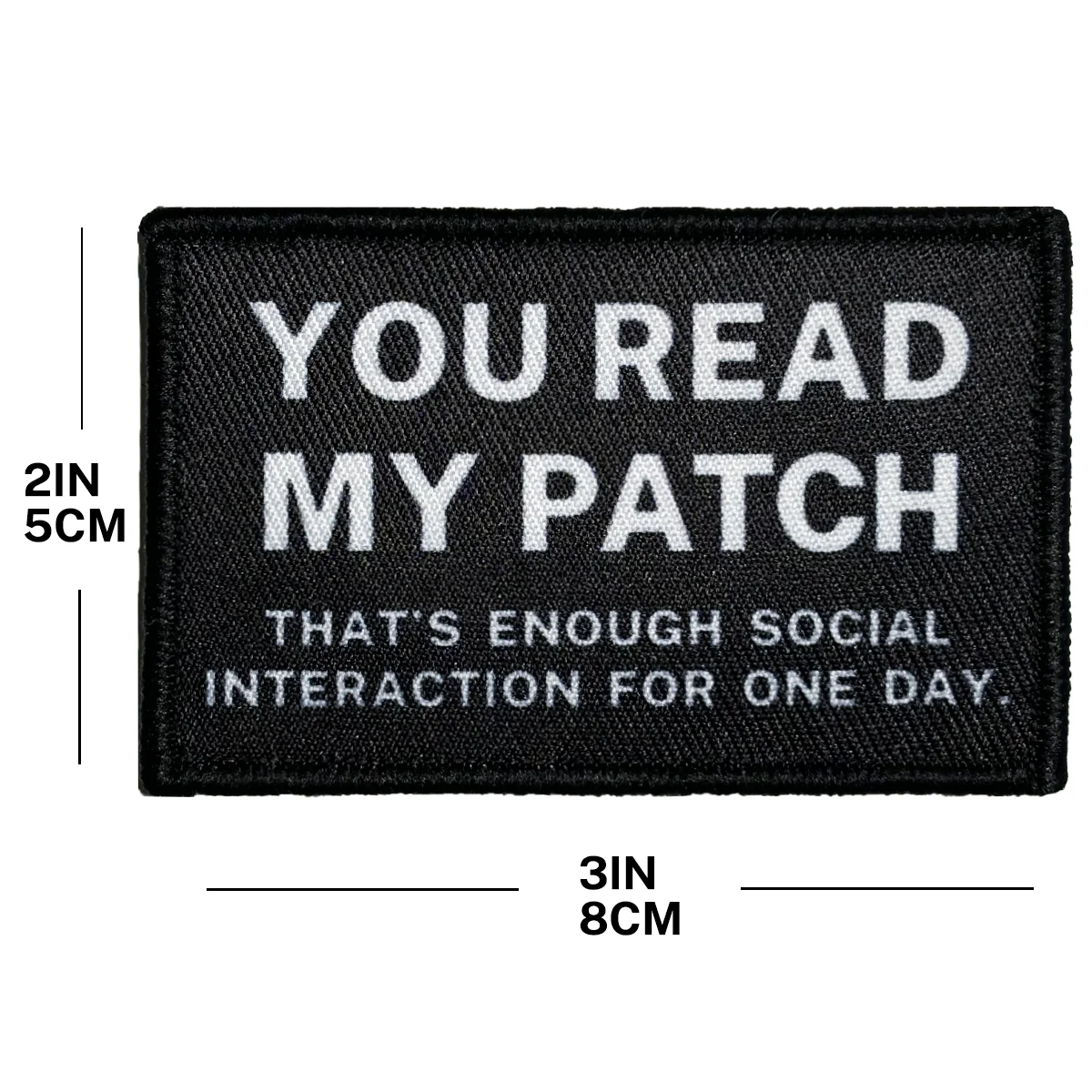 I Gotta See The Candy First&You Read My Patch Hook and Loop Attach for Hats, Jeans, Vest