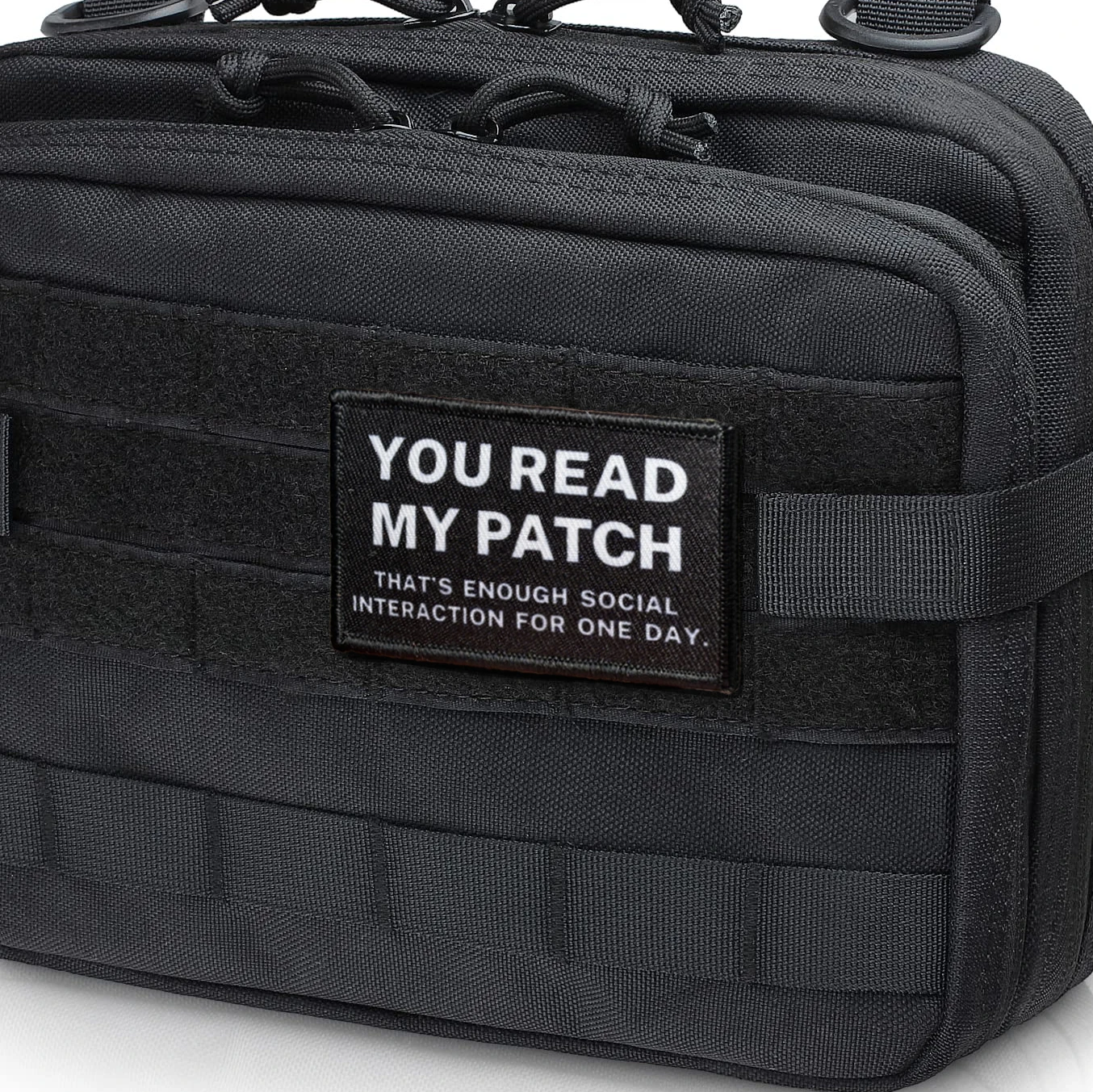 I Gotta See The Candy First&You Read My Patch Hook and Loop Attach for Hats, Jeans, Vest