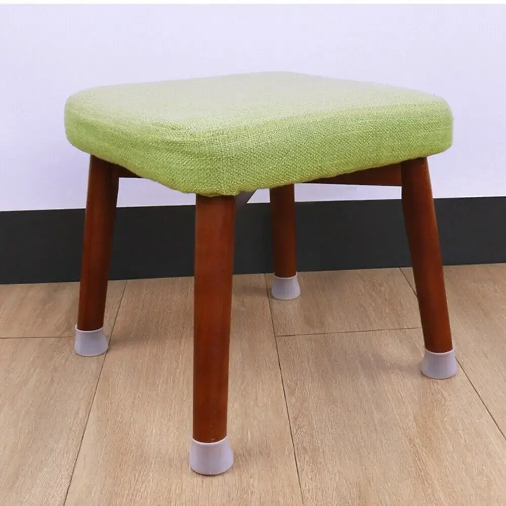 20Pcs Chair Floor Protectors Gray Silicon Chair Leg Cap Protection Cover Table Leg Pads