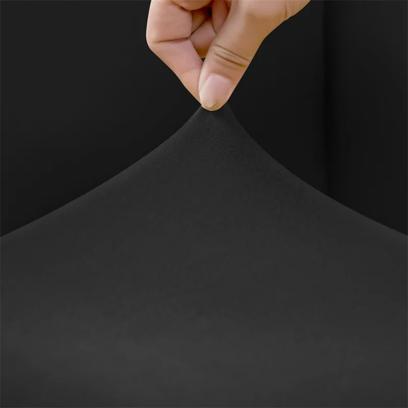 1PC Solid Color Office Armchair Cover Stretch Spandex Computer Chair Covers Lift Rotating Chair Case Funda Silla Escritorio