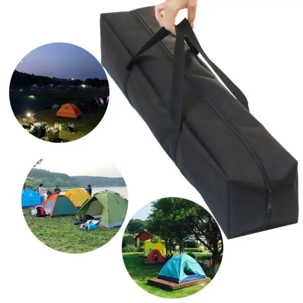 Canvas Canopy Pole Bag Camping Tent Swag Storage Pouch Large Capacity Travel Picnic Handbag Waterproof Luggage Pack Pouch