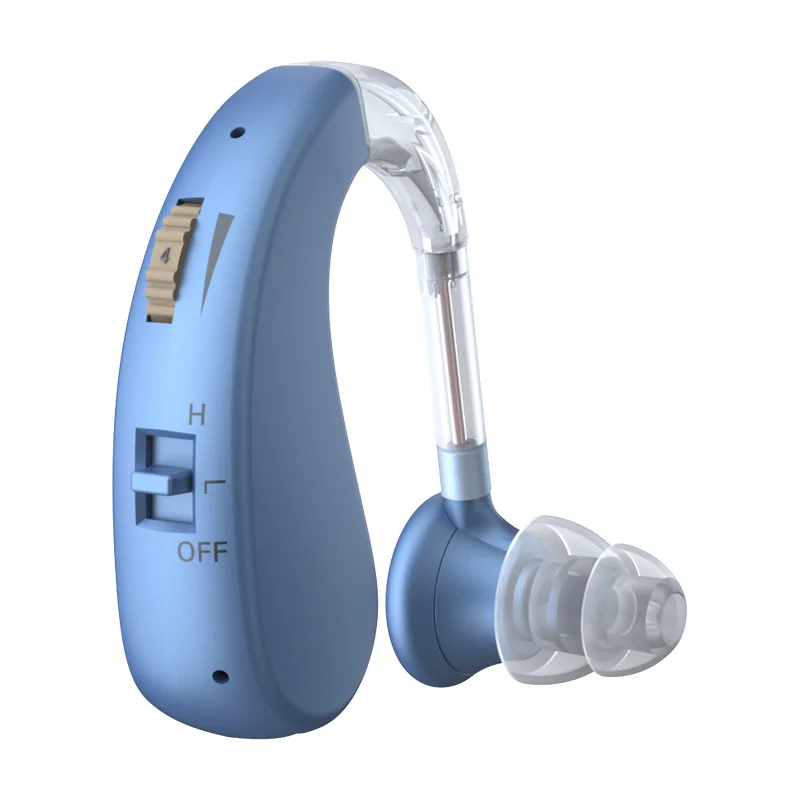 1 Set Mini Digital Hearing Aid fittings for Elderly Portable Sound Amplifier Rechargeable Adjustable Hearing Aid for Seniors