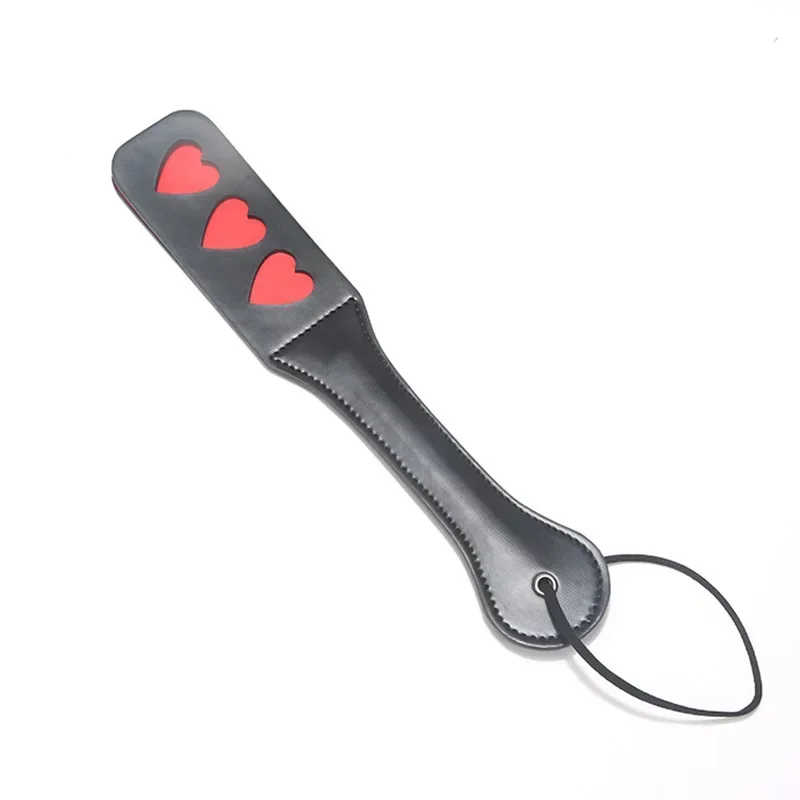 1pc PU Leather Riding Whip Portable Outdoor Game Durable Soft Handle Horse Riding Paddle Horse Racing Training Practice Tool