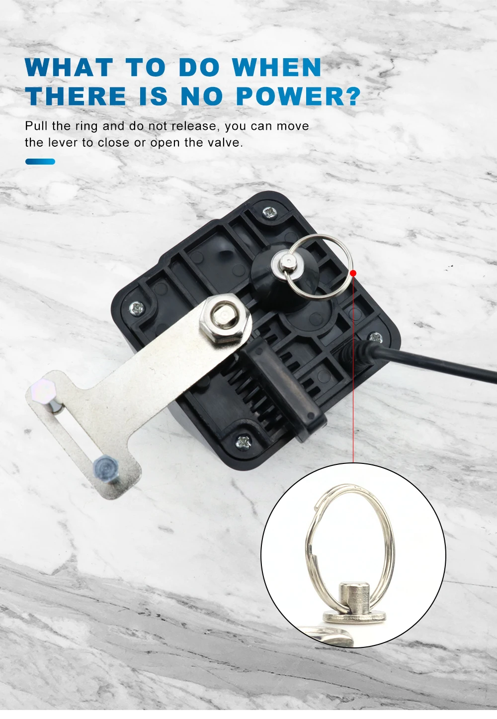 Zigbee Smart Gas Valve WIFI Garden Water Shut Off Timer Irrigation Controller with Alexa Google Assistant for TUYA app