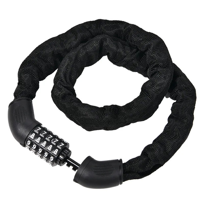 Motorcycle Electric Car Combination Lock Chain Lock Bicycle Anti-Theft Lock Portable Chain Lock Mountain Bike Bicycle Locks
