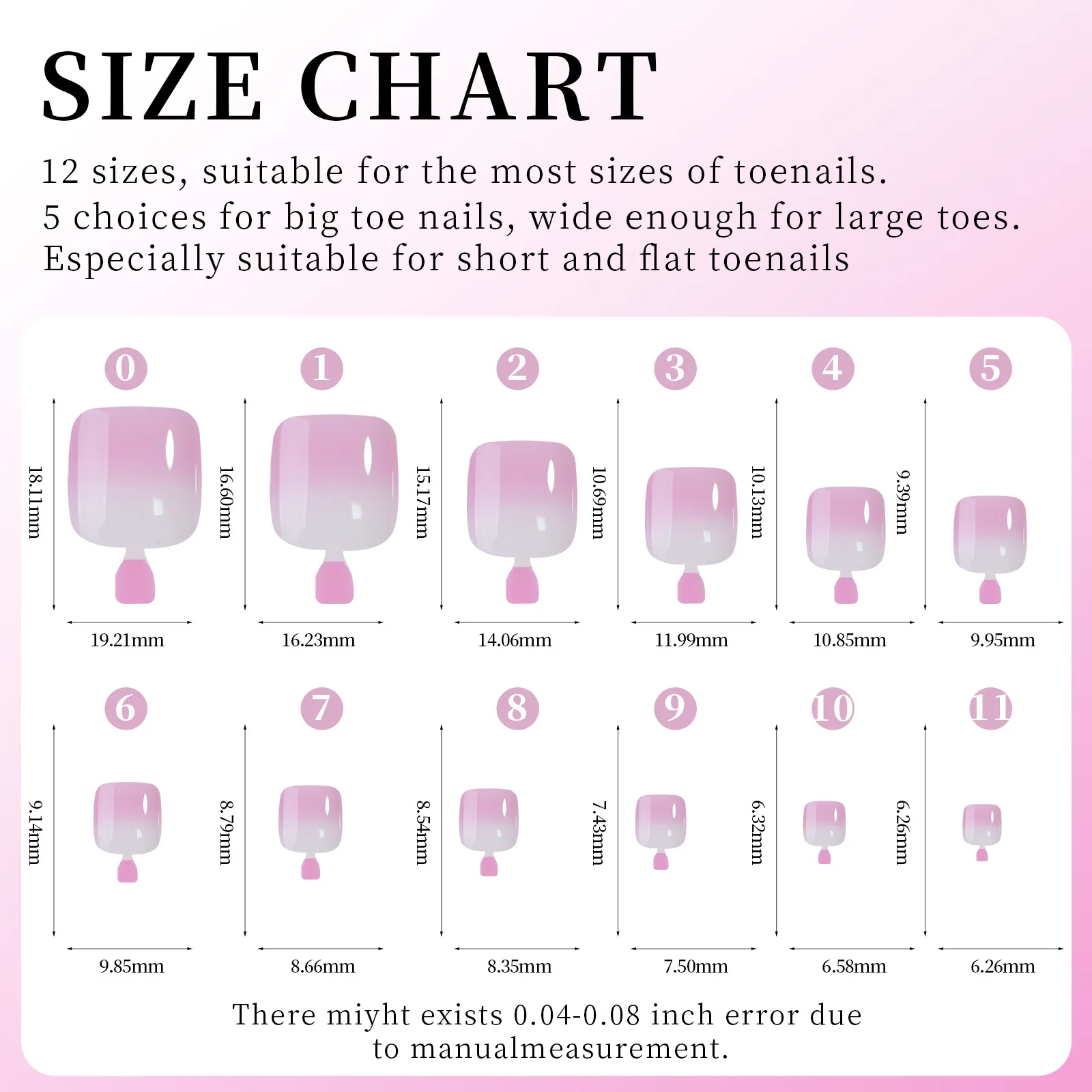 120Pcs/Boxed French Toe False Nail Press on Acrylic Nails Removable UltraThin Traceless Fake Nail Patches Reusable False Nail