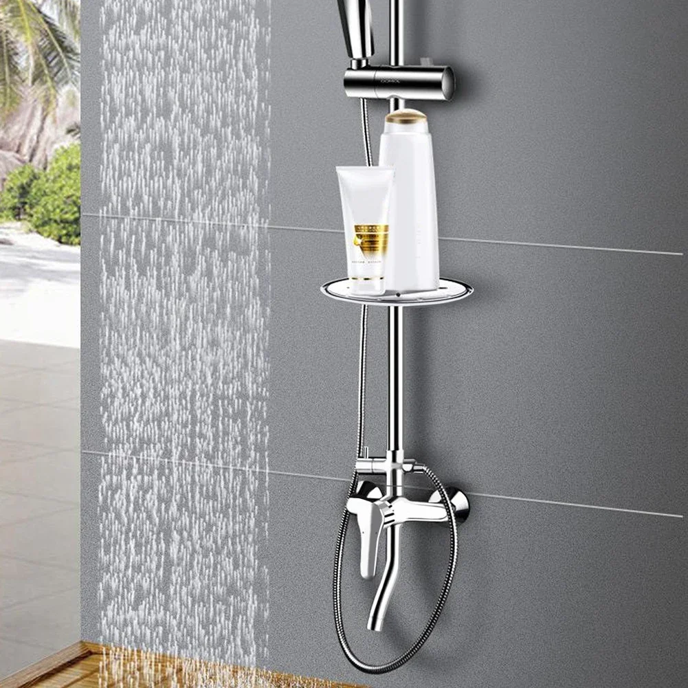Brass 3-way G1/2 Shower Diverter Valve Water Separator Shower Tee Adapter Adjustable Faucet Switcher Bathroom Replacement Part