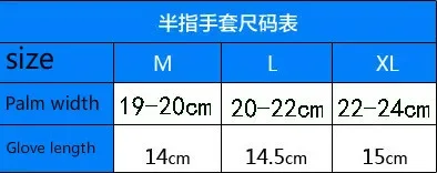 Anti Slip Shock Breathable Half Finger Gloves Breathable Cycling Gloves Fitness Gym Bodybuilding Crossfit Exercise Sports Gloves