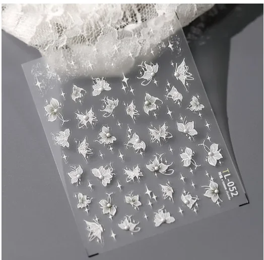 1pcs 5D Kawaii Jelly Strawberry Nail Art Stickers Fashion Cartoon Fruit Nail Transfer Slider Decals DIY Decorations Accessories