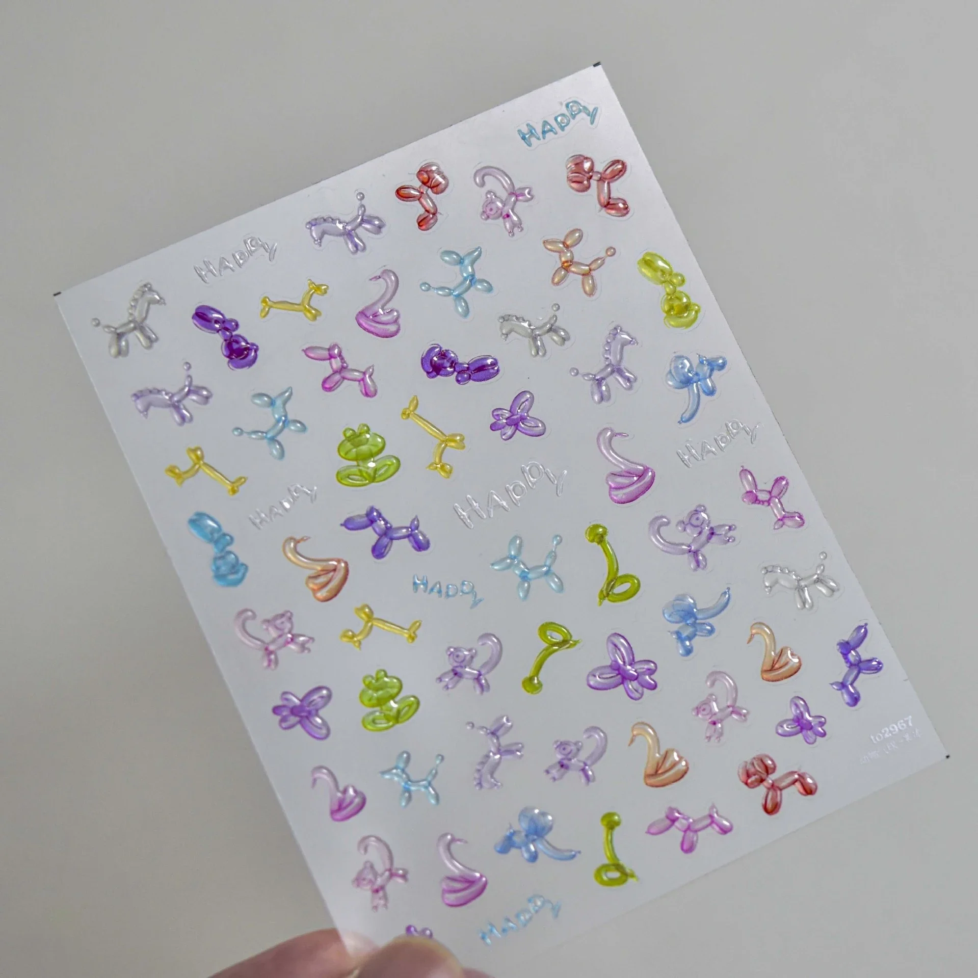 1pcs 5D Kawaii Jelly Strawberry Nail Art Stickers Fashion Cartoon Fruit Nail Transfer Slider Decals DIY Decorations Accessories