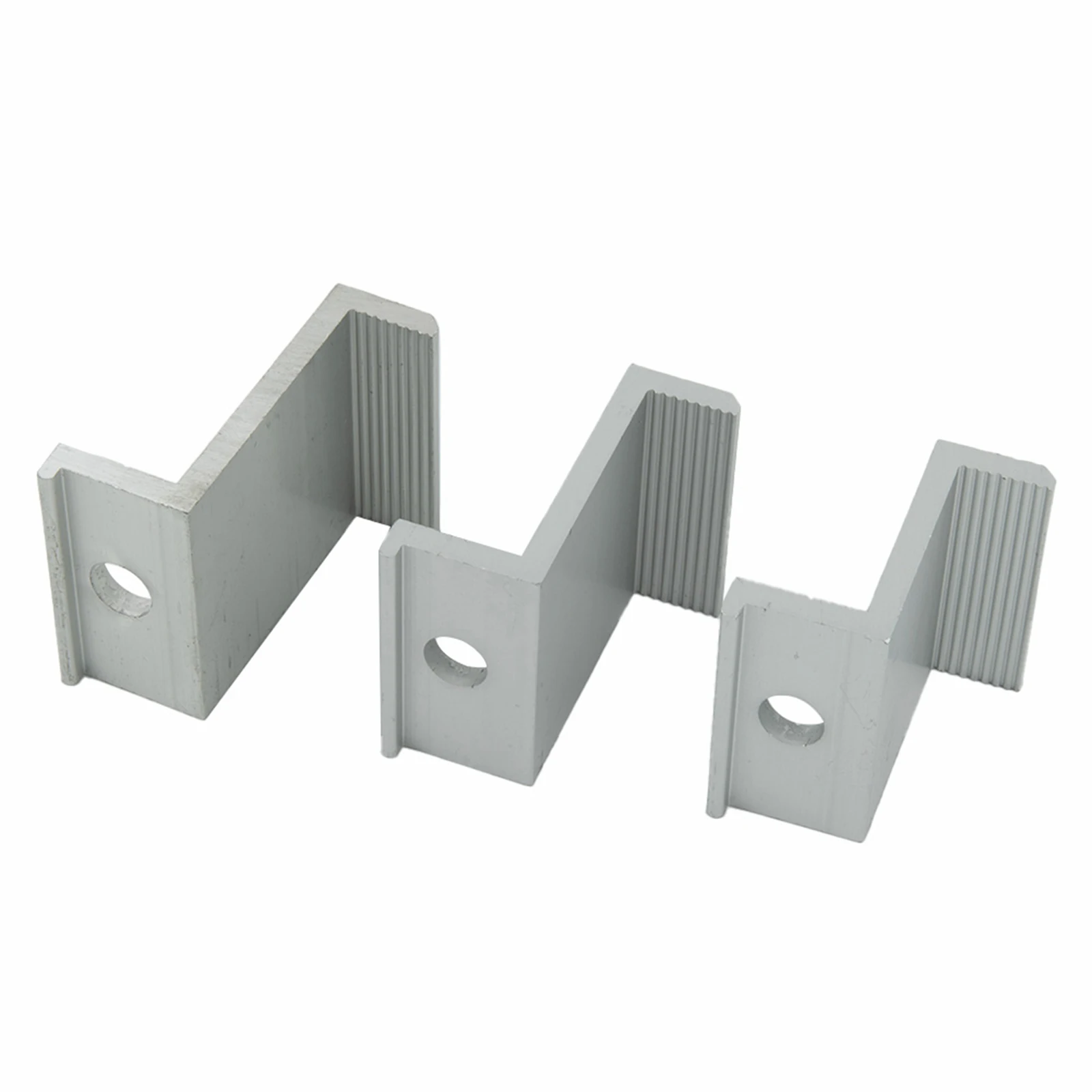 10Pcs Solar Photovoltaic Mounting PV End Clamps 30-45mm Clamps For Solar Module Solar Panel Racking Mounts Accessories