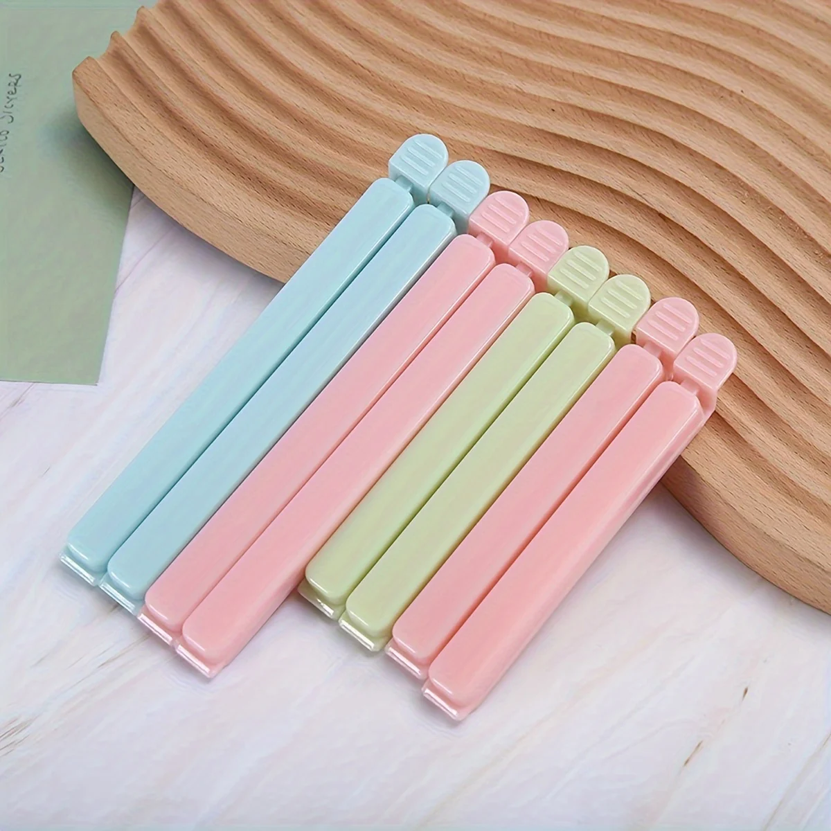 5/10/20Pcs Portable Kitchen Storage Food Snack Seal Sealing Bag Clips Sealer Clamp Plastic Tool Kitchen Accessories