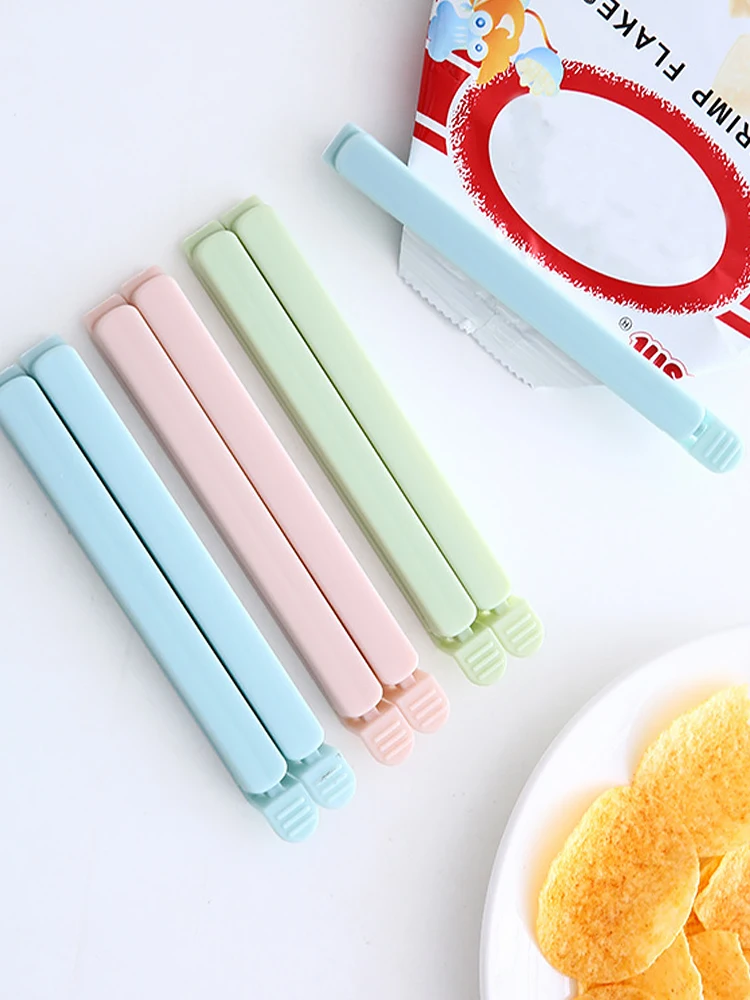 5/10/20Pcs Portable Kitchen Storage Food Snack Seal Sealing Bag Clips Sealer Clamp Plastic Tool Kitchen Accessories