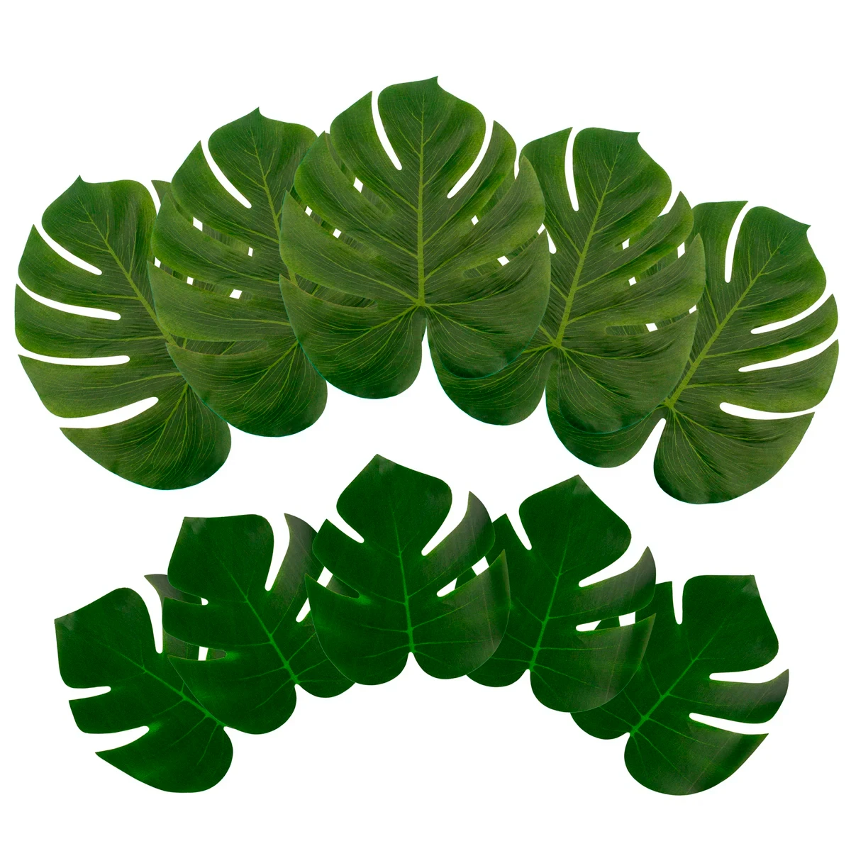 Artificial Tropical Palm Leaves Jungle Party Decoration Safari Animal S Summer Hawaiian Wedding Birthday Party Home Table Decor