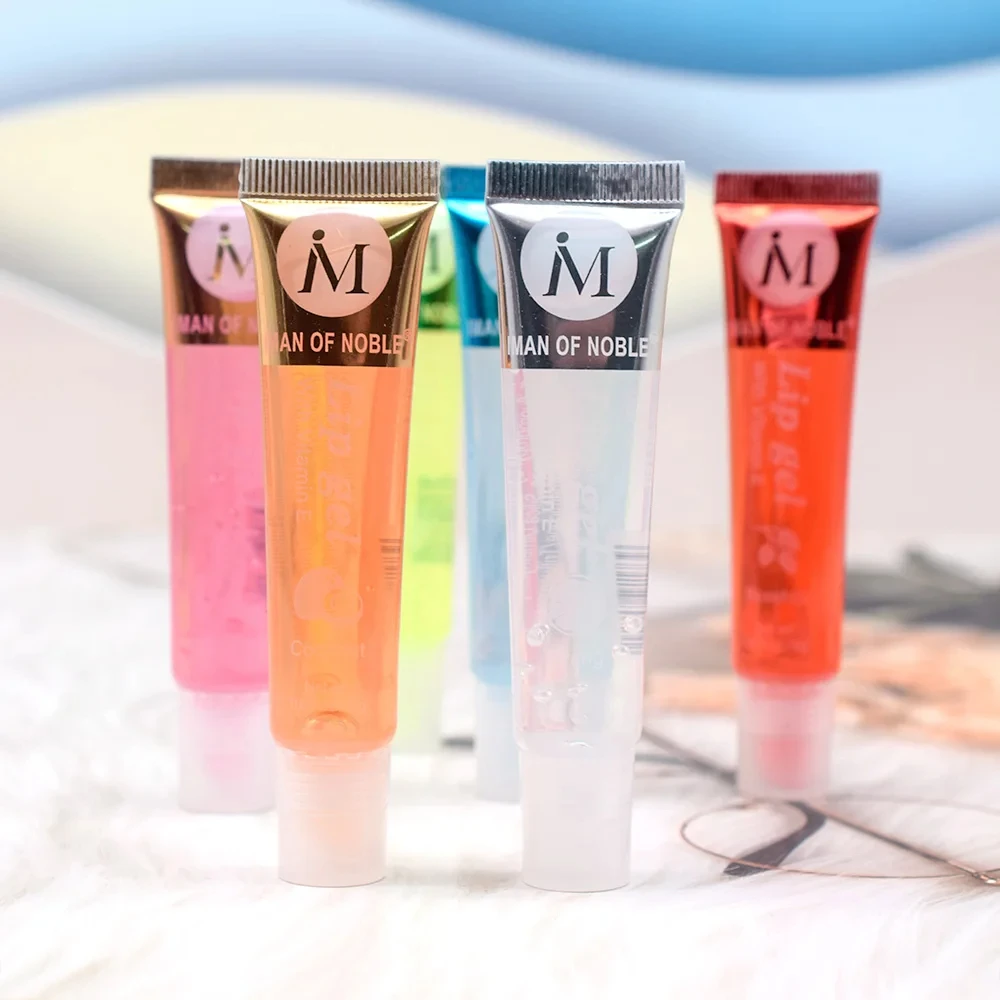 6Pcs Fruit Flavor Glossy Lip Oil Set Clear Hydrating Moisturizing Lip Gloss Women Lips Makeup Wholesale