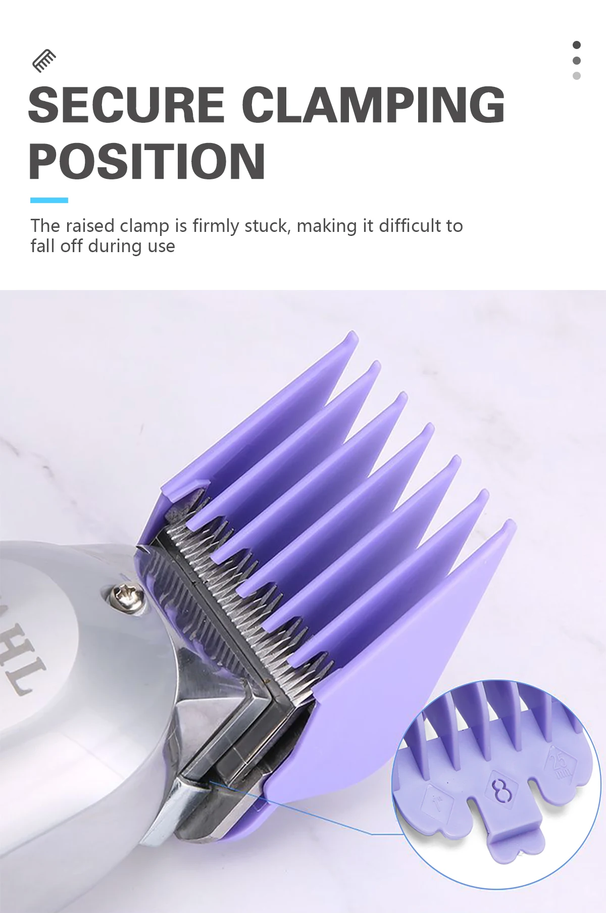 10Pcs Hair Clipper Guards Barber Accessories Professional Trimmer Attachment Limit Combs Replacement Guards Set
