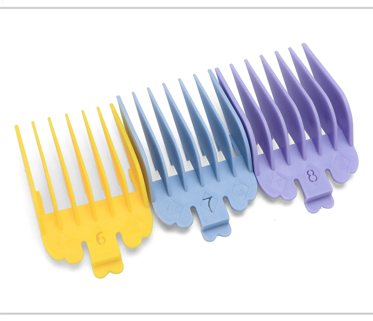 10Pcs Hair Clipper Guards Barber Accessories Professional Trimmer Attachment Limit Combs Replacement Guards Set