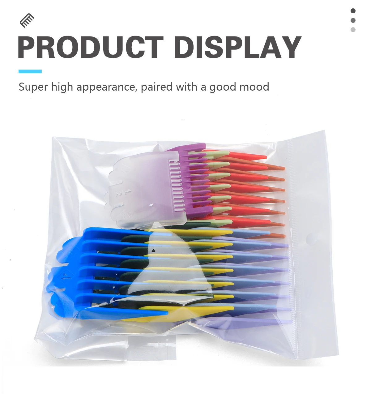 10Pcs Hair Clipper Guards Barber Accessories Professional Trimmer Attachment Limit Combs Replacement Guards Set