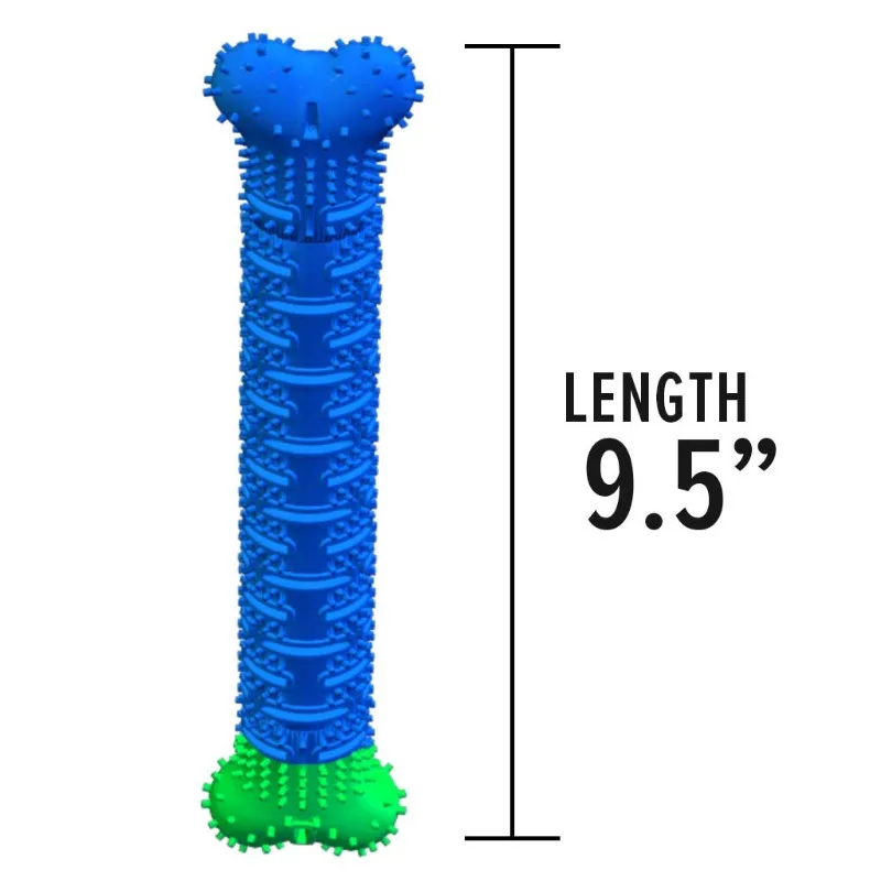 Dog Grinding Tooth Rod Cleaning Massager Dog Chewing Toys Rubber Toothbrush  Pet Teeth Cleaning Toy Biting Force Pet Accessory