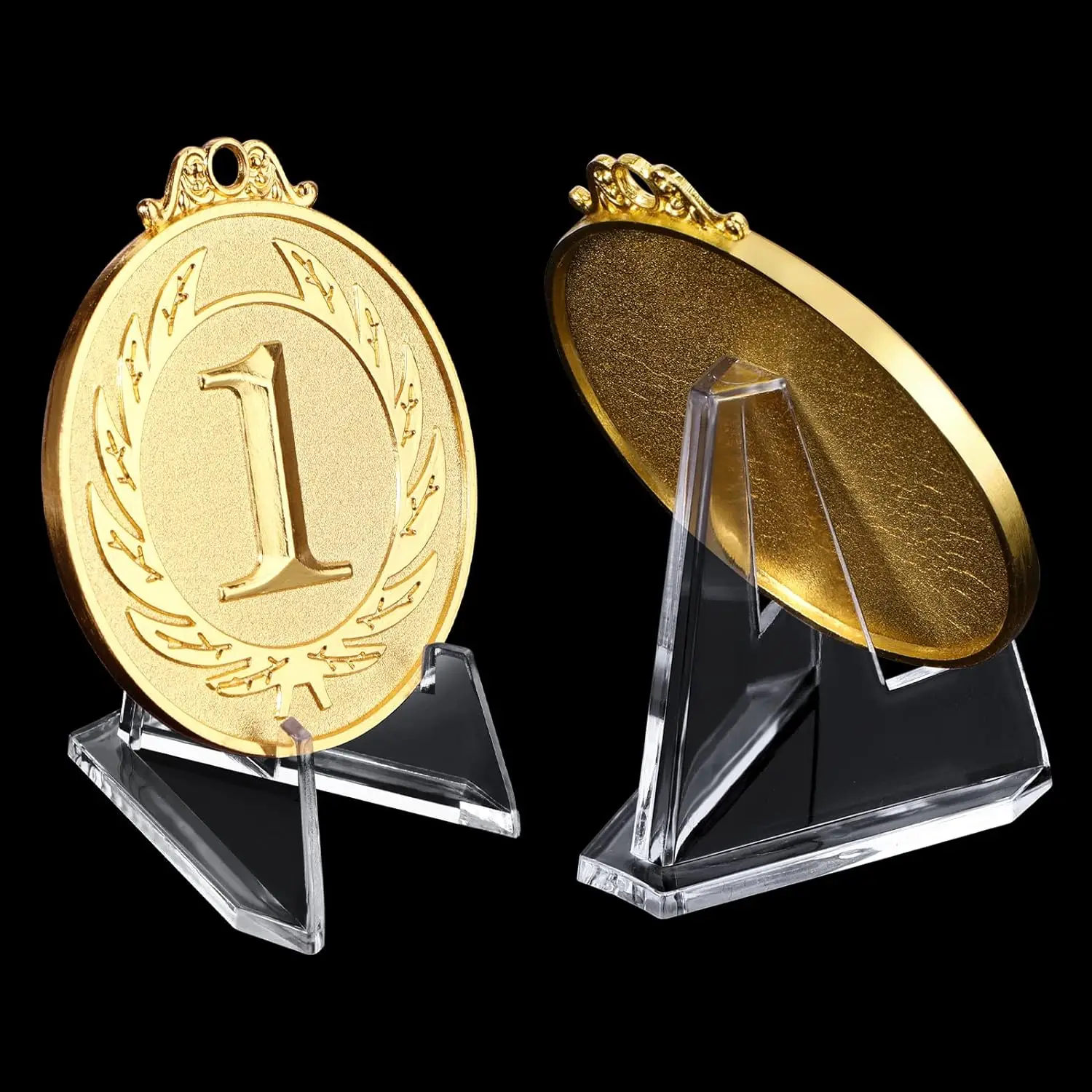 Card Display Stand Card Stand Clear Acrylic Coin Display Easel Holder Baseball Sports Card Stand Trading Graded Card Easel Stand