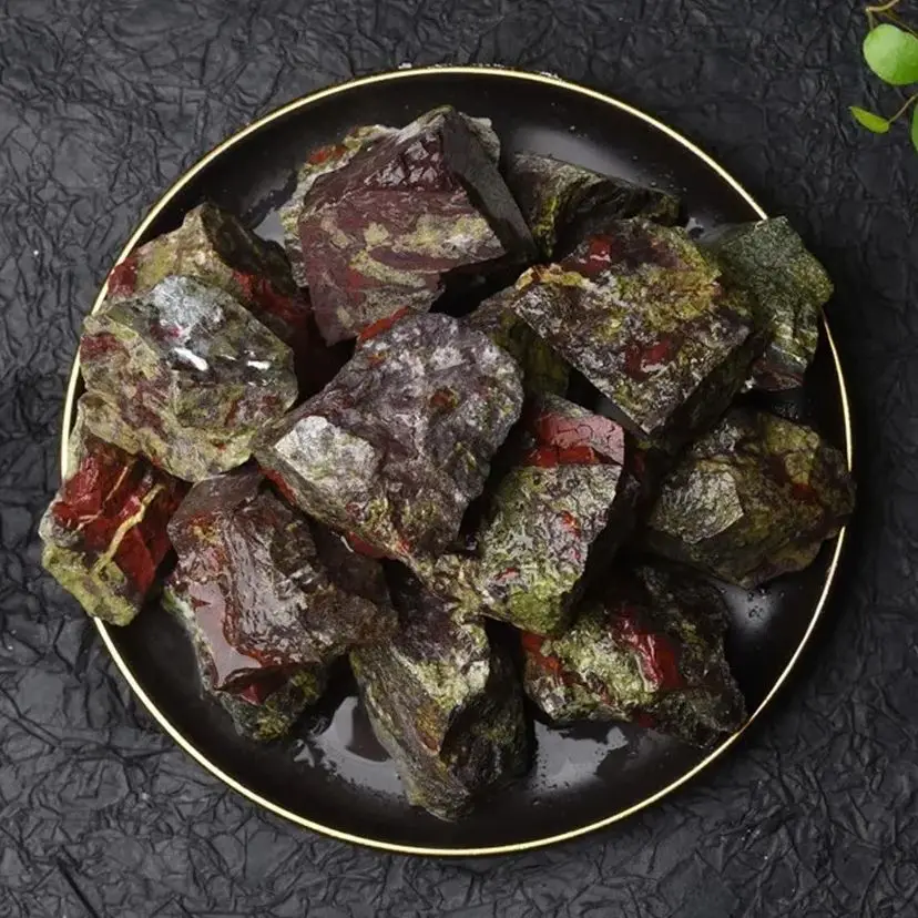 Natural High Quality Dragon Bloodstone Raw Rough Mineral Specimens Energy Healing Reiki Stone Home Room Decoration