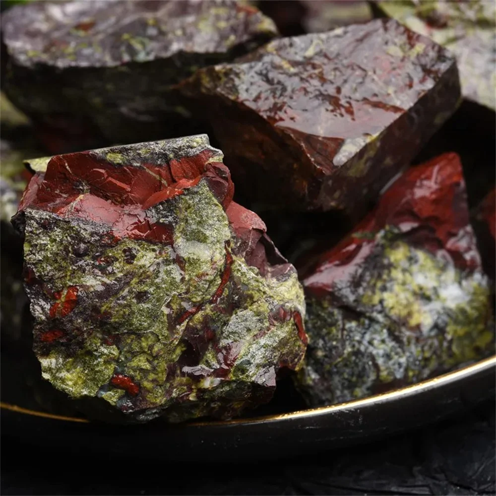 Natural High Quality Dragon Bloodstone Raw Rough Mineral Specimens Energy Healing Reiki Stone Home Room Decoration