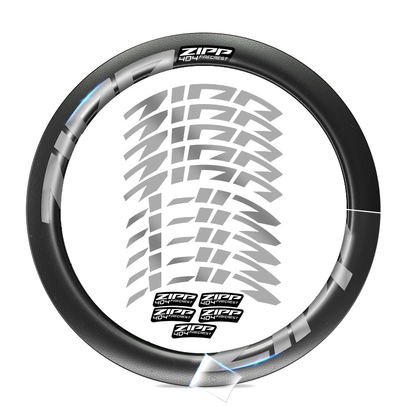 Zipp Firecrest Bicycle Wheelset Stickers 202 303 404 808 Road Bike Cycling Decals for Carbon Rim 2 Wheels Sticker Decoration