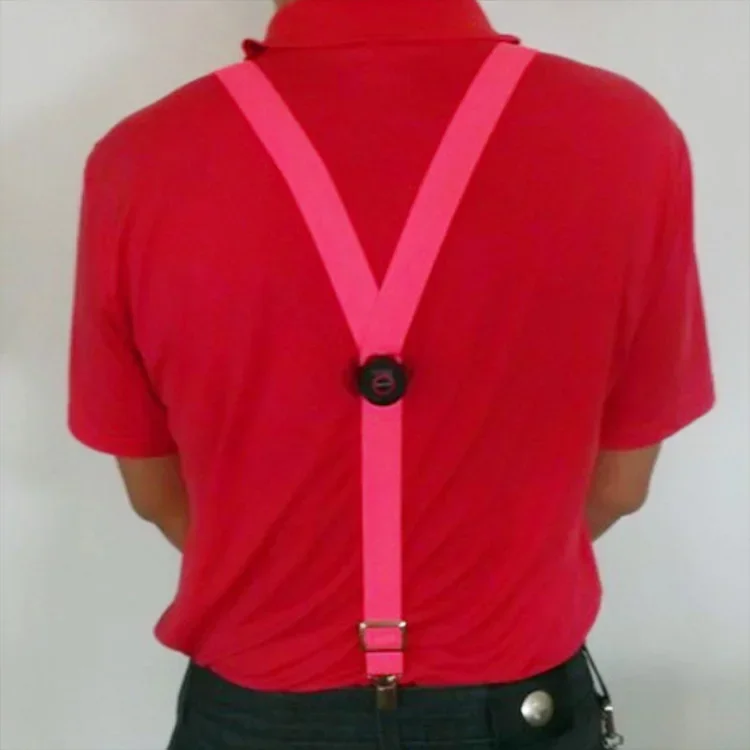 NEW Party Supplies Suspenders with Bow Tie LED Lights Woman Hangers for Men Wedding Party Accessories Glow-in-the-dark SD01