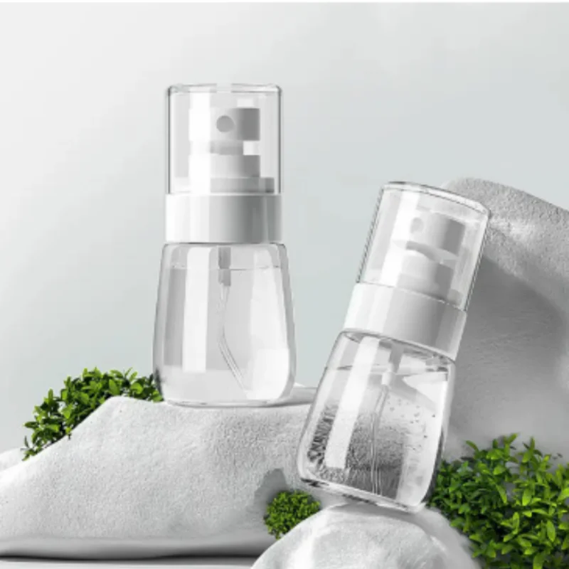 2Pack Refillable Spray Bottles 1oz/30ml Alcohol Atomizer Mini Fine Mist Liquid Containers for Skin Care Makeup Travel Accessorie
