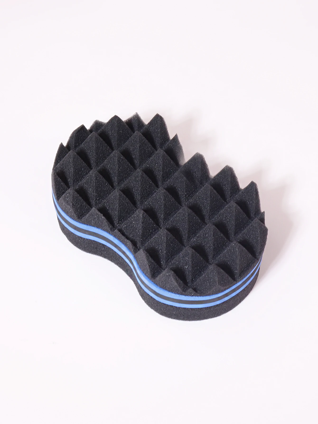 1pcs African curly hair care tool curly sponge, fashionable sponge brush, suitable for black people to perm curly hair