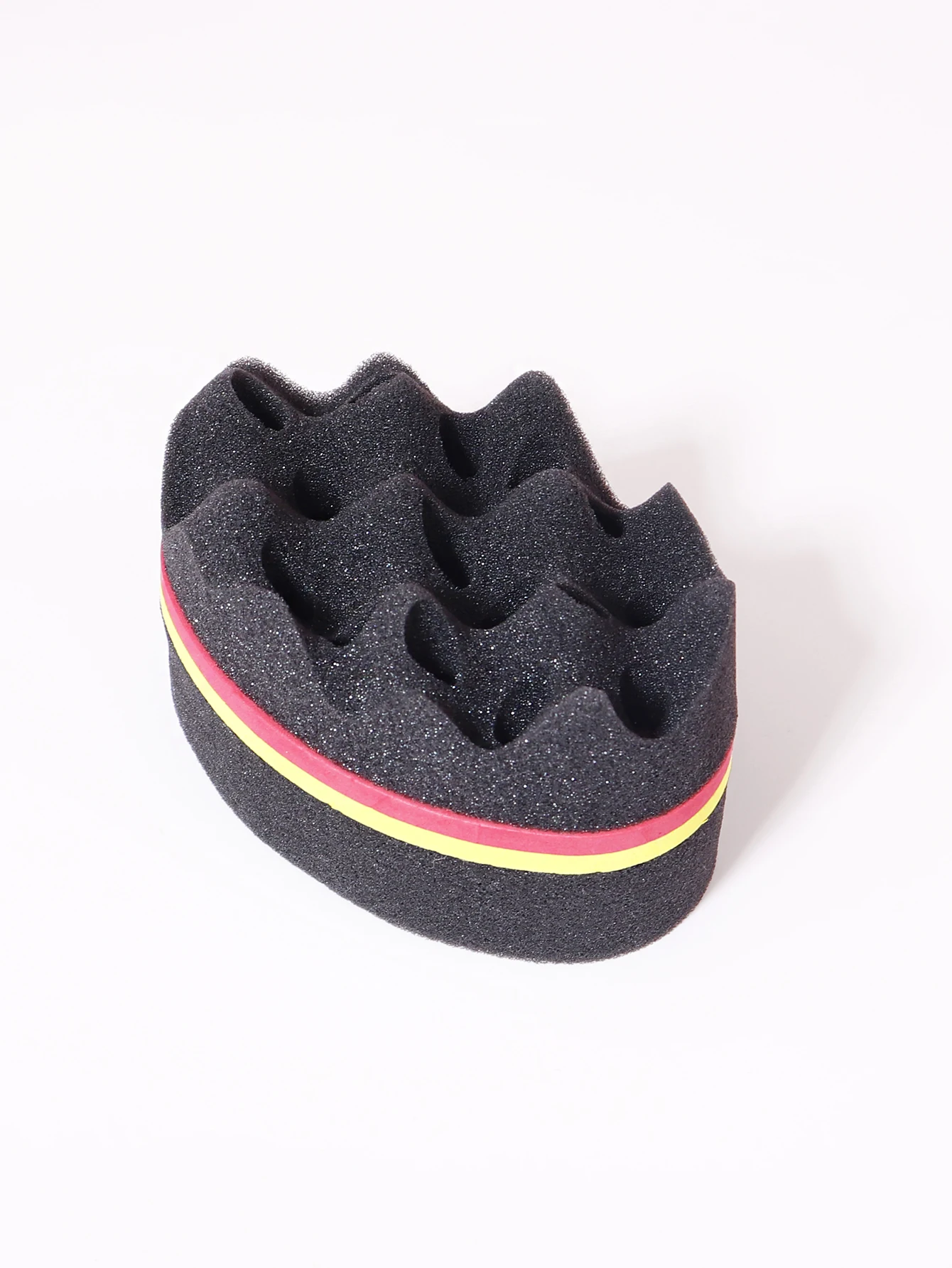 1pcs African curly hair care tool curly sponge, fashionable sponge brush, suitable for black people to perm curly hair