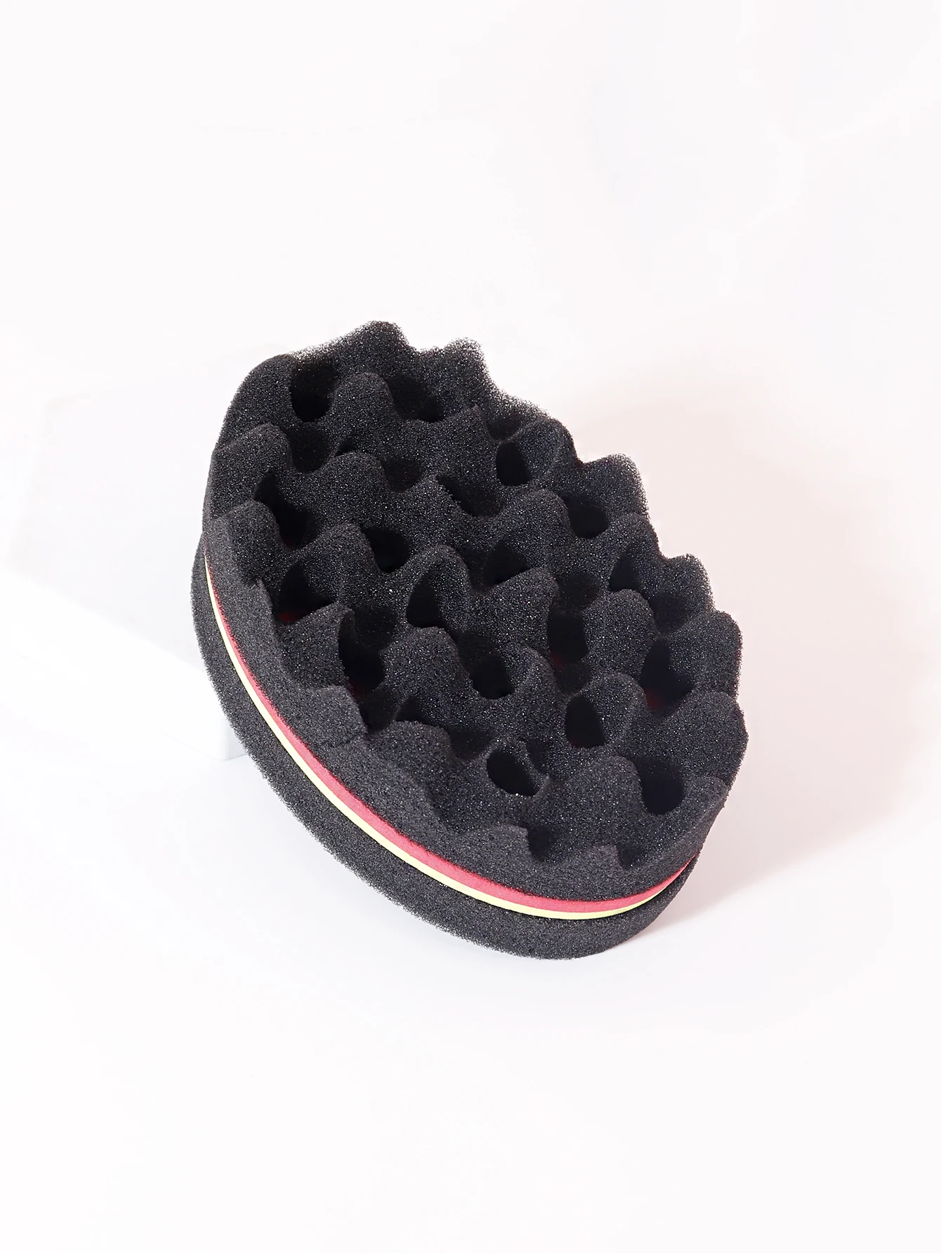 1pcs African curly hair care tool curly sponge, fashionable sponge brush, suitable for black people to perm curly hair