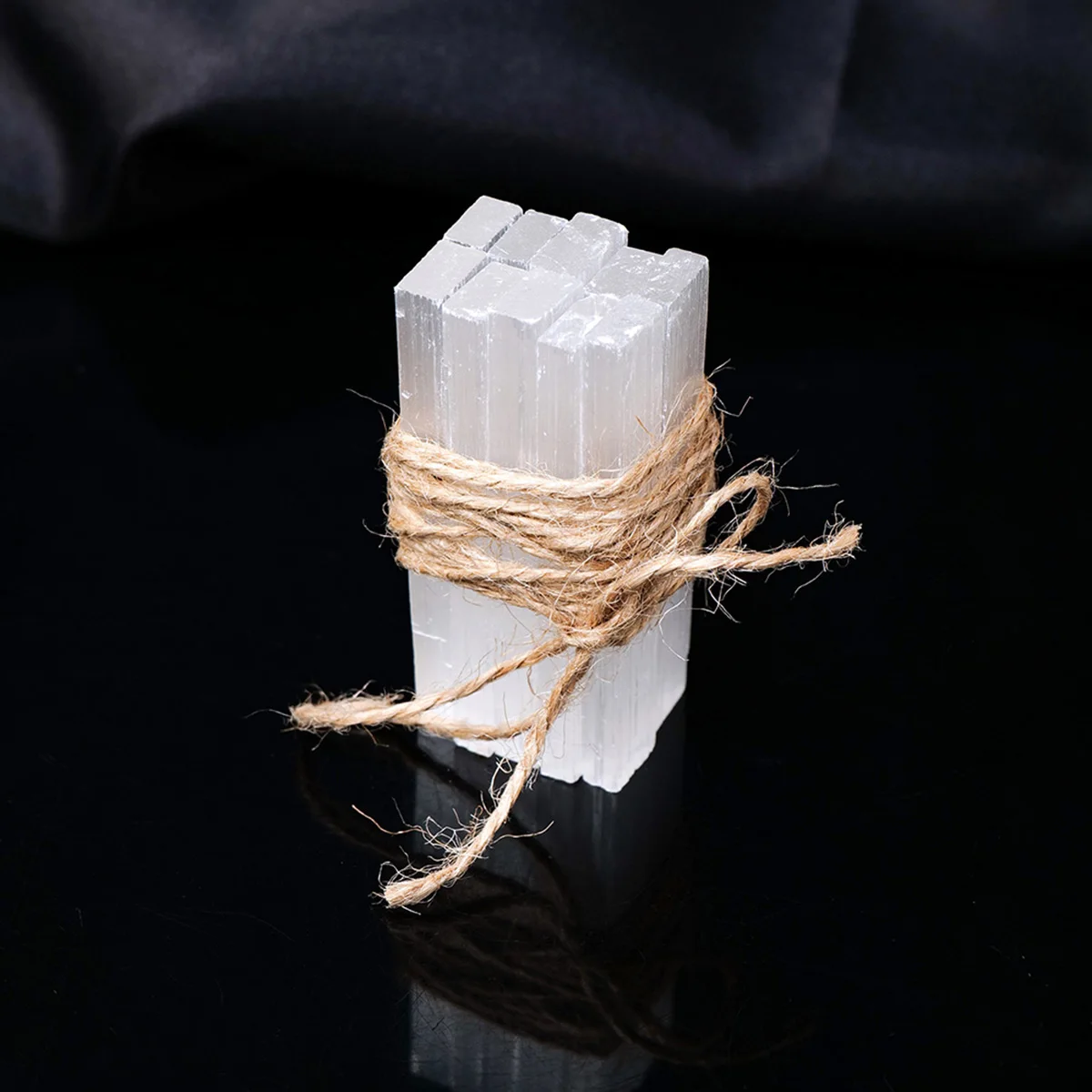 1set Natural Crystal Moroccan Selenite Bar Combination Selenite Plate Selenite Sheet White Quartz Crystal Mineral