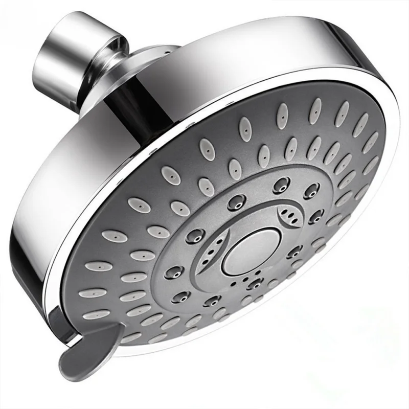 5 Modes High Pressure Shower Head 4 Inch High Flow Fixed Showerheads Sprayer Bathroom Rain Showerhead Faucet Replacement Part