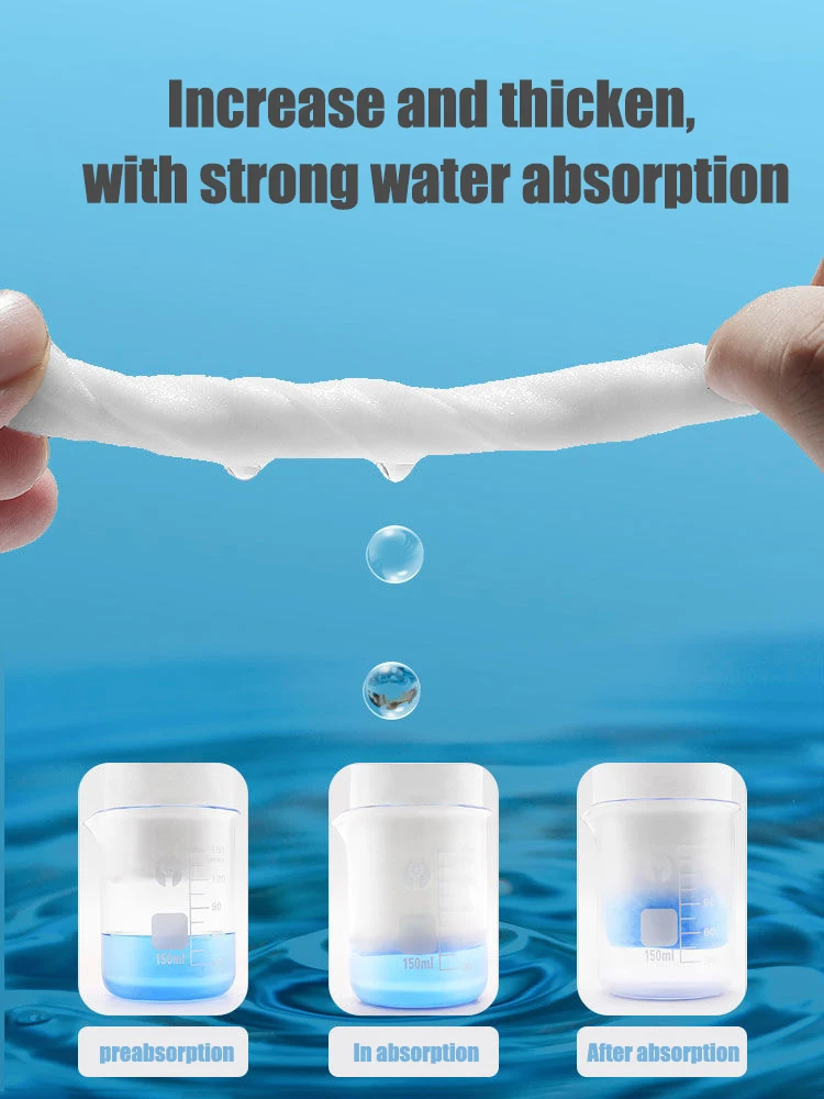 30/70/100PCS Disposable Face Towel Travel Facial Cleansing Wet And Dry Makeup Remover Pearl Cotton Soft Makeup Nonwoven Towel