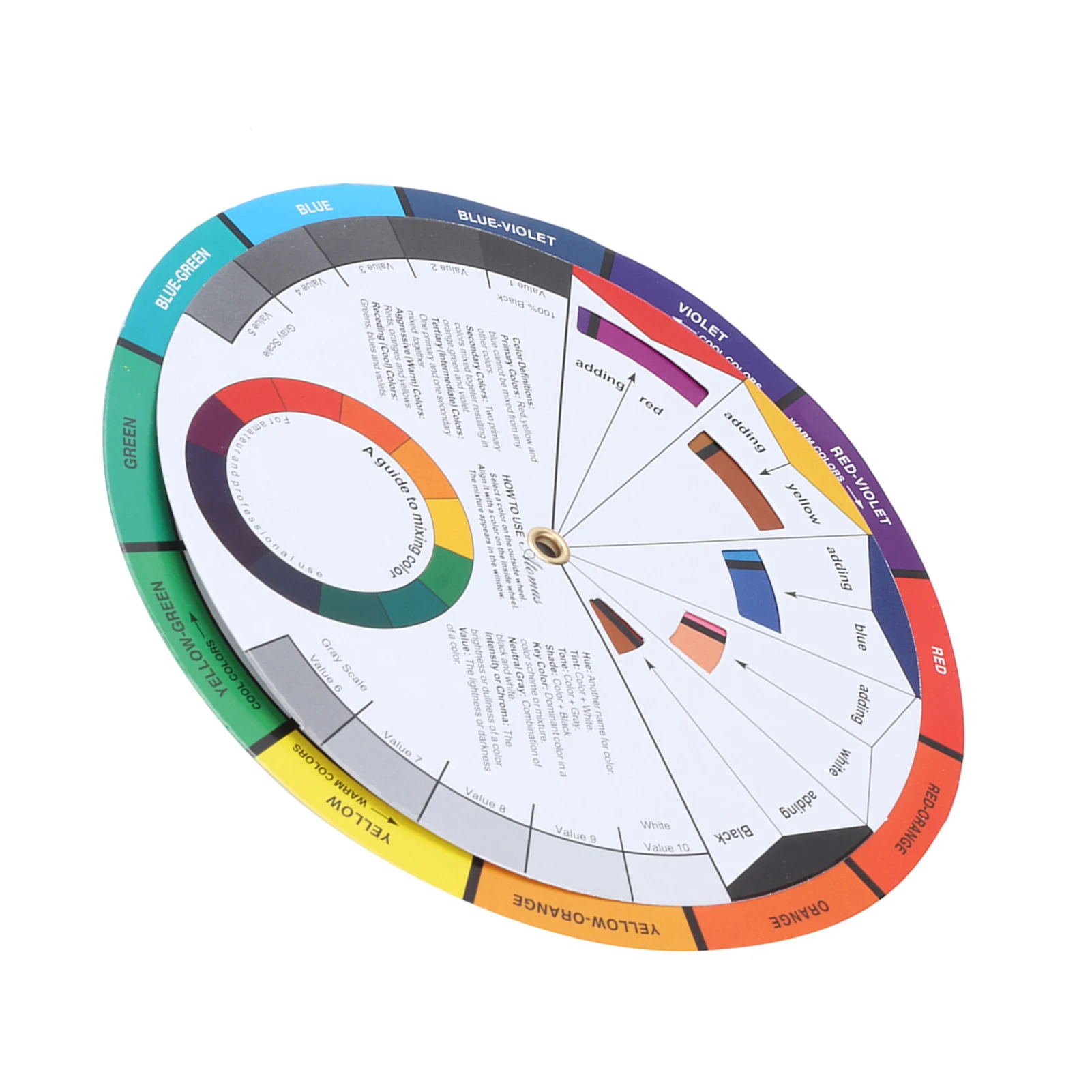 Pigment Color Wheel Tattoo Ink Color Wheel Chart Tattoo Pigment Mix Color for Permanent Eyebrow Lip Tattoo Mix Color