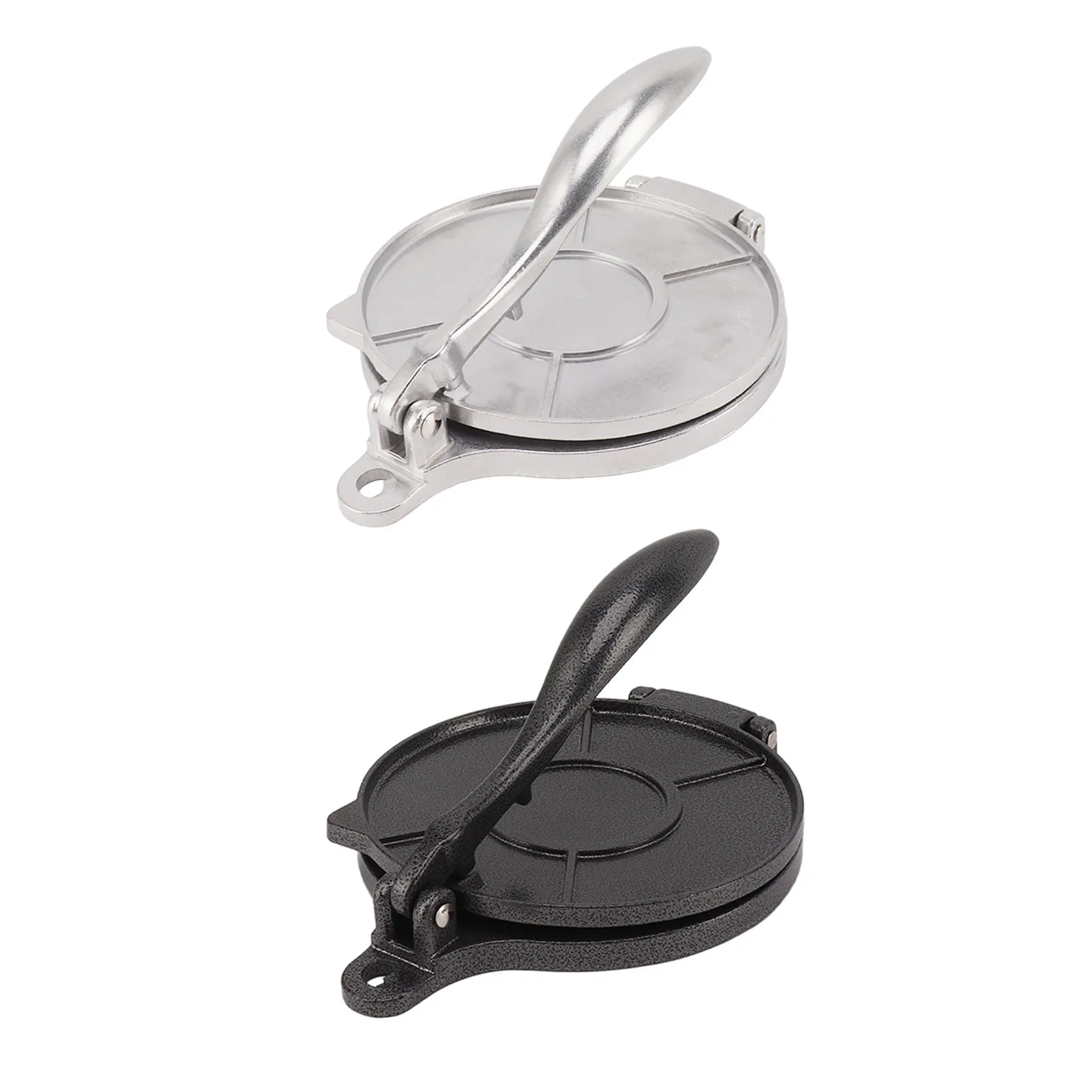 Tortilla Press Aluminum Alloy Manual Tortilla Maker Multifunctional Dough Press For Pizza Pie Patty Making