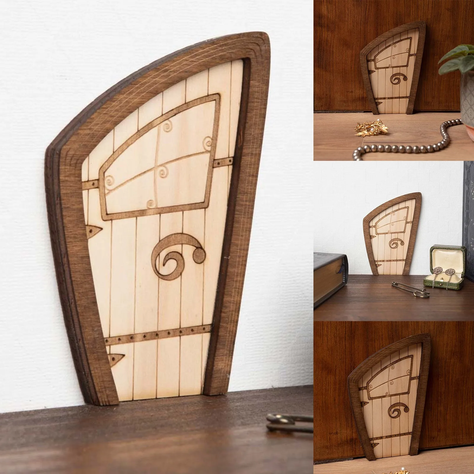 Fairys Doors For Trees Outdoor Miniature Fairys Door For Tree Decoration Fairys Garden Accessories