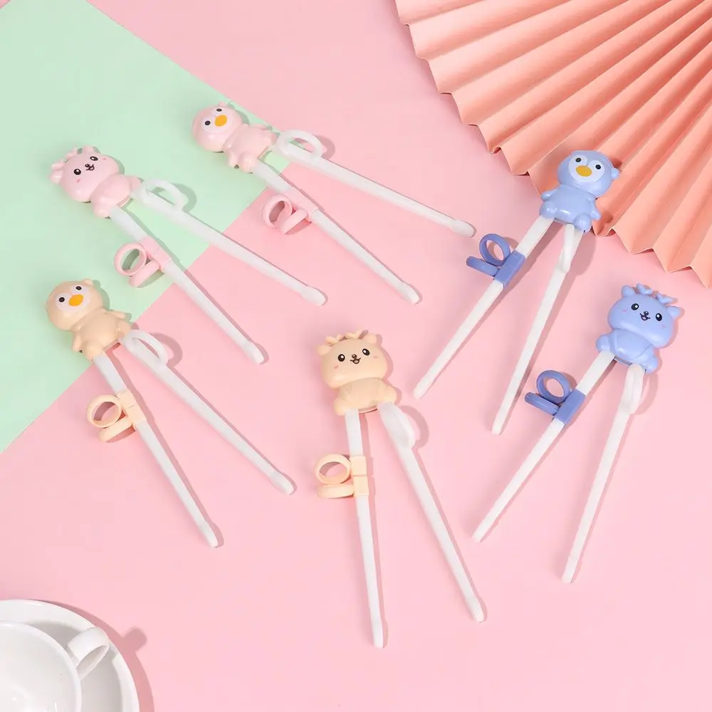 Cute Kids Toughness Baby Training Eating Helper Learning Chopsticks Beginner Chopsticks